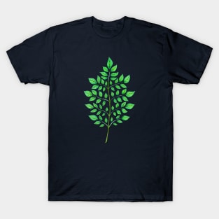 Patterns in Nature - Leaf Fractal T-Shirt